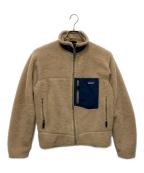 Patagoniaパタゴニア）の古着「Classic Retro-X Jacket」｜ベージュ×ネイビー