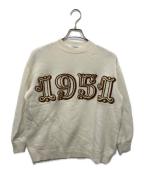 MaxMaraマックスマーラ）の古着「FIDO 1951 ウールカシミヤオーバーサイズニット」｜アイボリー