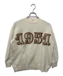 MaxMara（マックスマーラ）の古着「FIDO 1951 ウールカシミヤオーバーサイズニット」｜アイボリー