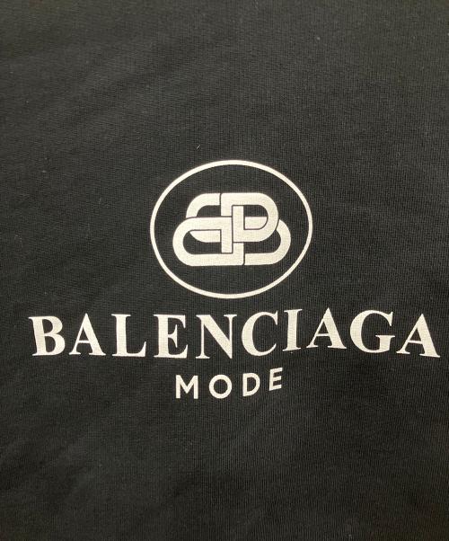 BALENCIAGA（バレンシアガ）BALENCIAGA (バレンシアガ) BBロゴパーカー ブラック サイズ:Lの古着・服飾アイテム