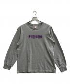 SUPREMEシュプリーム）の古着「長袖カットソー」｜グレー