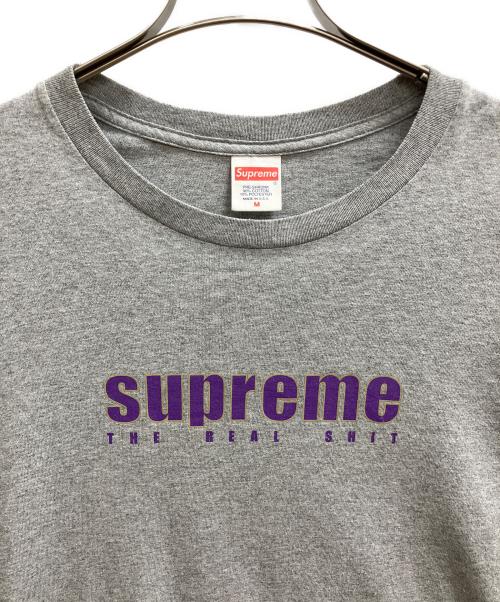 SUPREME（シュプリーム）Supreme (シュプリーム) 長袖カットソー グレー サイズ:Mの古着・服飾アイテム
