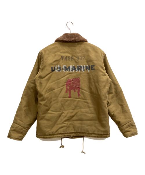 freewheelers（フリーホイーラーズ）freewheelers (フリーホイーラーズ) TYPE N-1 デッキジャケット カーキ サイズ:42の古着・服飾アイテム