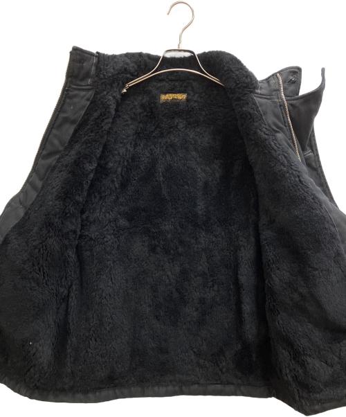 freewheelers（フリーホイーラーズ）freewheelers (フリーホイーラーズ) WINTER AVIATOR'S VEST ブラック サイズ:42の古着・服飾アイテム