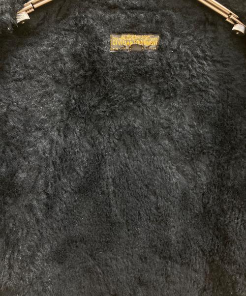 freewheelers（フリーホイーラーズ）freewheelers (フリーホイーラーズ) WINTER AVIATOR'S VEST ブラック サイズ:42の古着・服飾アイテム