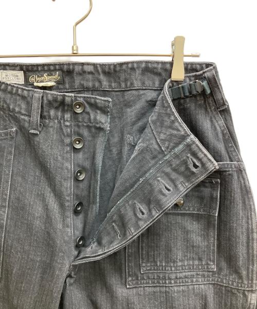 freewheelers（フリーホイーラーズ）FREEWHEELERS (フリーホイーラーズ) パンツ ブラック サイズ:W32×L34の古着・服飾アイテム