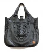 ISSEY MIYAKEイッセイミヤケ）の古着「トートバッグ」｜ブラック