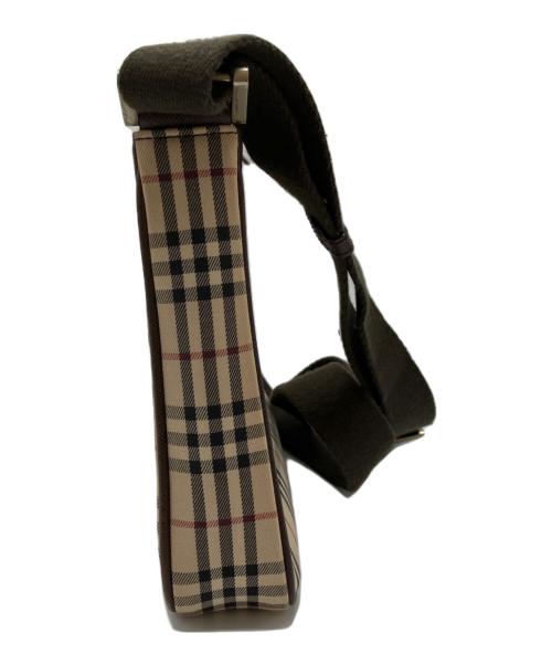 BURBERRY（バーバリー）BURBERRY (バーバリー) ノバチェックショルダーバッグ ベージュの古着・服飾アイテム
