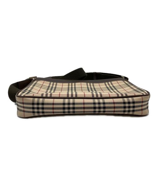 BURBERRY（バーバリー）BURBERRY (バーバリー) ノバチェックショルダーバッグ ベージュの古着・服飾アイテム