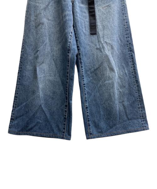 sacai（サカイ）sacai (サカイ) LEVI'S (リーバイス) バギージンズ ブルー サイズ:1の古着・服飾アイテム