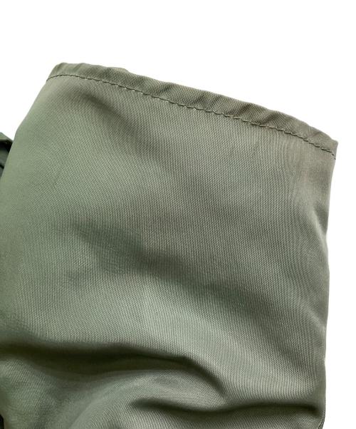 CREEKS（CREEKS）CREEKS (CREEKS) レザー切替ライダースジャケット ブラック×カーキ サイズ:Mの古着・服飾アイテム