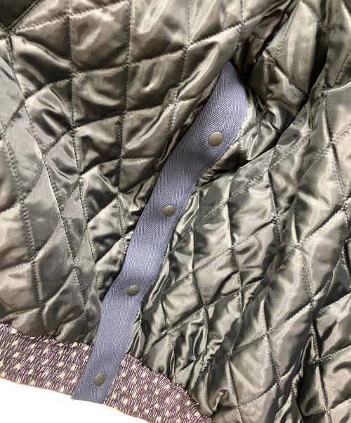 sacai（サカイ）sacai (サカイ) Cowichan Knit Blouson パープル サイズ:2の古着・服飾アイテム