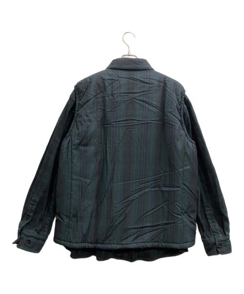 sacai（サカイ）sacai (サカイ) Gonz Multi Patch Plaid Shirt グリーン サイズ:3の古着・服飾アイテム