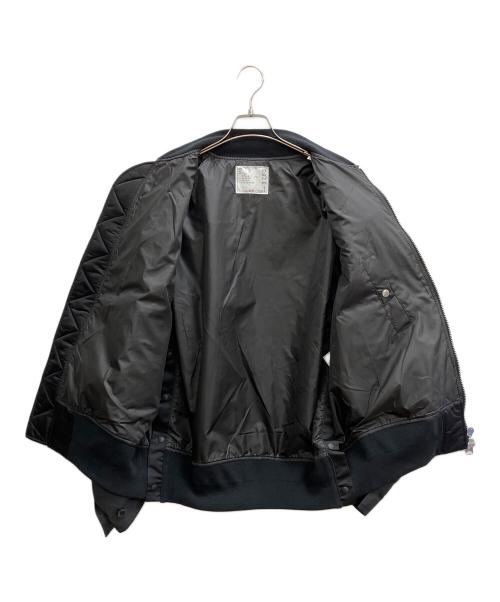 sacai（サカイ）sacai (サカイ) ナイロンツイルブルゾン ブラック サイズ:2の古着・服飾アイテム