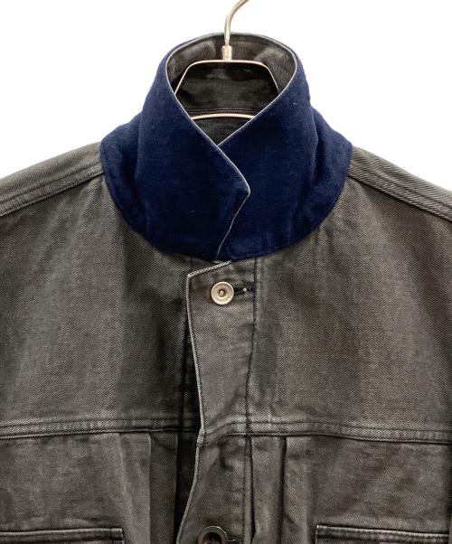 sacai（サカイ）sacai (サカイ) Denim Jacket ブラック サイズ:1の古着・服飾アイテム