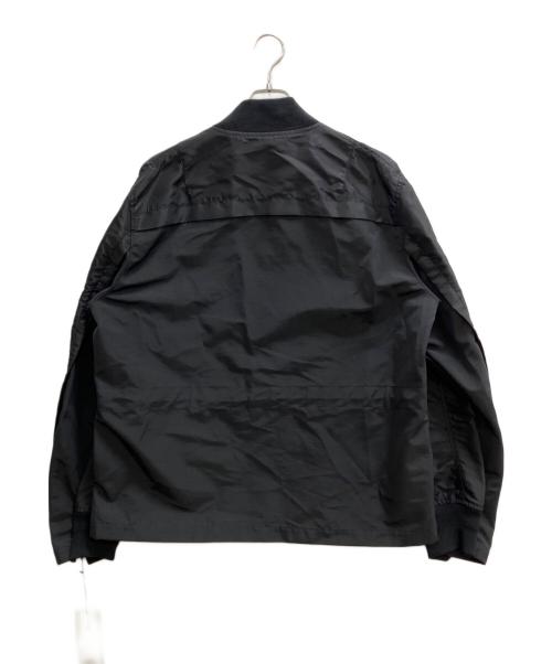 sacai（サカイ）sacai (サカイ) Nylon Twill x Grosgrain Blouson ブラック サイズ:2の古着・服飾アイテム