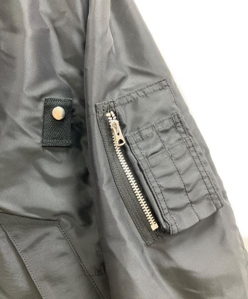 sacai（サカイ）sacai (サカイ) Nylon Twill x Grosgrain Blouson ブラック サイズ:2の古着・服飾アイテム