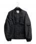 sacai（サカイ）の古着「Nylon Twill x Grosgrain Blouson」｜ブラック