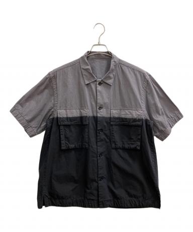 中古・古着通販】sacai (サカイ) Garment Dye ツートンカラーシャツ