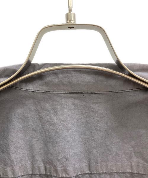 sacai（サカイ）sacai (サカイ) Garment Dye ツートンカラーシャツ ブラック×グレー サイズ:2の古着・服飾アイテム