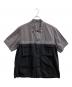 sacai（サカイ）の古着「Garment Dye ツートンカラーシャツ」｜ブラック×グレー