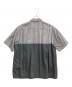 sacai (サカイ) Garment Dye ツートンカラーシャツ ブラック×グレー サイズ:2：30000円