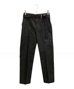 中古・古着通販】sacai (サカイ) Cotton Chino Pants ブラック サイズ