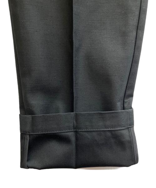 sacai（サカイ）sacai (サカイ) WTAPS (ダブルタップス) Cotton Back Satin Pants ブラックの古着・服飾アイテム