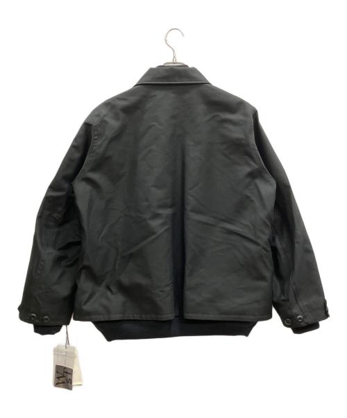 sacai（サカイ）sacai (サカイ) WTAPS (ダブルタップス) Cotton Back Satin Jacket ブラック サイズ:1の古着・服飾アイテム