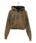 DIESEL（ディーゼル）の古着「オーバーダイプルオーバースウェット」｜ブラウン