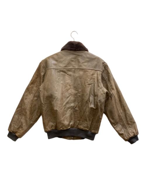 L.L.Bean（エルエルビーン）L.L.Bean (エルエルビーン) 裏ボアＧ-1フライトジャケット ブラウン サイズ:Sの古着・服飾アイテム