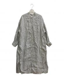 nest Robe（ネストローブ）の古着「リネンワンピース」｜グレー