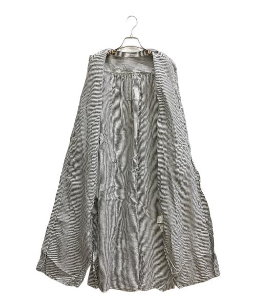 nest Robe（ネストローブ）nest Robe (ネストローブ) リネンワンピース グレー サイズ:Freeの古着・服飾アイテム