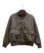 skookum×JOURNAL STANDARD relumeスクーカム×ジャーナルスタンダード レリューム）の古着「別注 A-1 バルスタージャケット」｜ブラウン