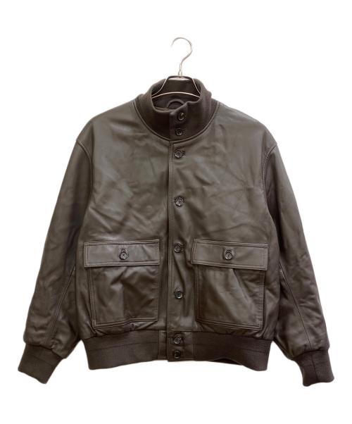 skookum（スクーカム）SKOOKUM (スクーカム) JOURNAL STANDARD relume (ジャーナルスタンダード レリューム) 別注 A-1 バルスタージャケット ブラウン サイズ:Mの古着・服飾アイテム