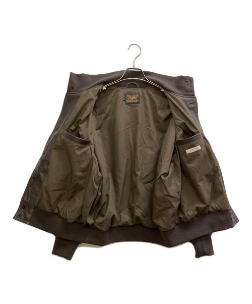 skookum（スクーカム）SKOOKUM (スクーカム) JOURNAL STANDARD relume (ジャーナルスタンダード レリューム) 別注 A-1 バルスタージャケット ブラウン サイズ:Mの古着・服飾アイテム