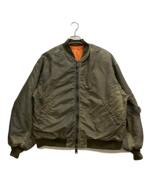 JOURNAL STANDARD（ジャーナルスタンダード）JOURNAL STANDARD (ジャーナルスタンダード) DARKLY MA-1 カーキ サイズ:Mの古着・服飾アイテム
