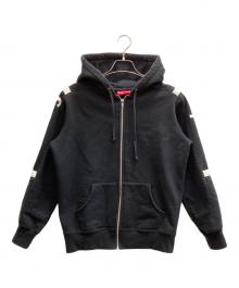 SUPREME（シュプリーム）の古着「Hooded Track Zip-Up Sweat」｜ブラック
