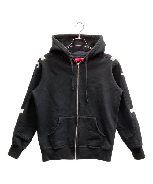 SUPREME（シュプリーム）Supreme (シュプリーム) Hooded Track Zip-Up Sweat ブラック サイズ:Sの古着・服飾アイテム