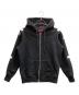 Supreme（シュプリーム）の古着「Hooded Track Zip-Up Sweat」｜ブラック