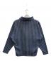 ISSEY MIYAKE MEN (イッセイミヤケメン) ハイネックストライプニット ブルー サイズ:Free：25000円