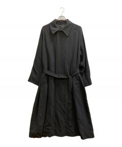 中古・古着通販】LIDnM (リドム) T/W KERSEY BALMACAAN COAT ブラック