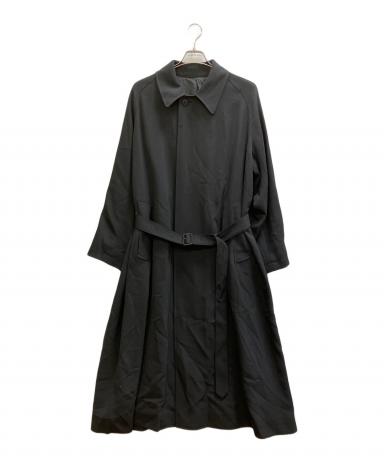 中古・古着通販】LIDnM (リドム) T/W KERSEY BALMACAAN COAT ブラック