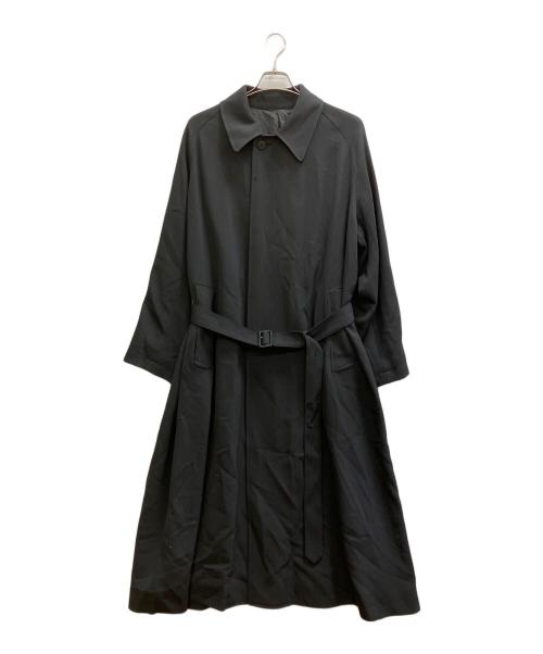 LIDnM（リドム）LIDnM (リドム) T/W KERSEY BALMACAAN COAT ブラック サイズ:Mの古着・服飾アイテム