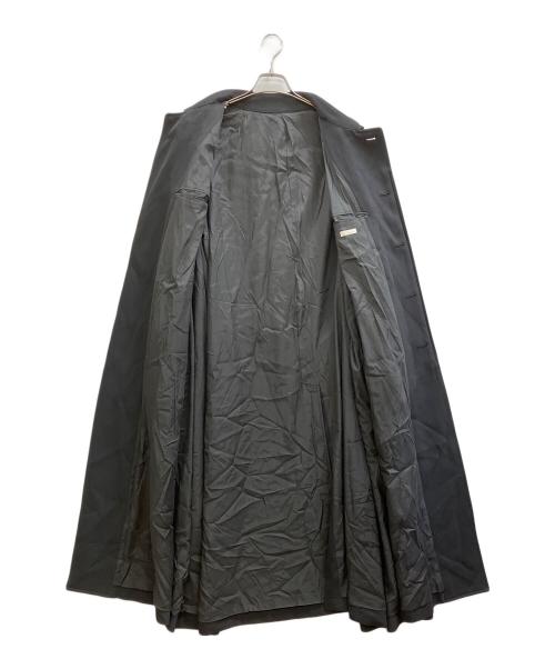 LIDnM（リドム）LIDnM (リドム) T/W KERSEY BALMACAAN COAT ブラック サイズ:Mの古着・服飾アイテム