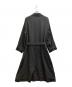 LIDnM (リドム) T/W KERSEY BALMACAAN COAT ブラック サイズ:M：15000円