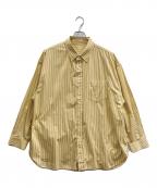 FreshServiceフレッシュサービス）の古着「ストライプシャツ」｜イエロー
