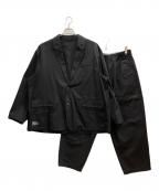 FreshServiceフレッシュサービス）の古着「CORPORATE CHINO JACKET PANTS セットアップ」｜ブラック