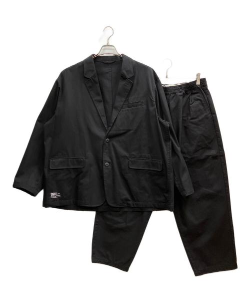 FreshService（フレッシュサービス）FreshService (フレッシュサービス) CORPORATE CHINO JACKET PANTS セットアップ ブラック サイズ:Mの古着・服飾アイテム