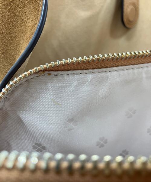 Kate Spade（ケイトスペード）Kate Spade (ケイトスペード) ノット ラージ トートバッグ ブラウンの古着・服飾アイテム